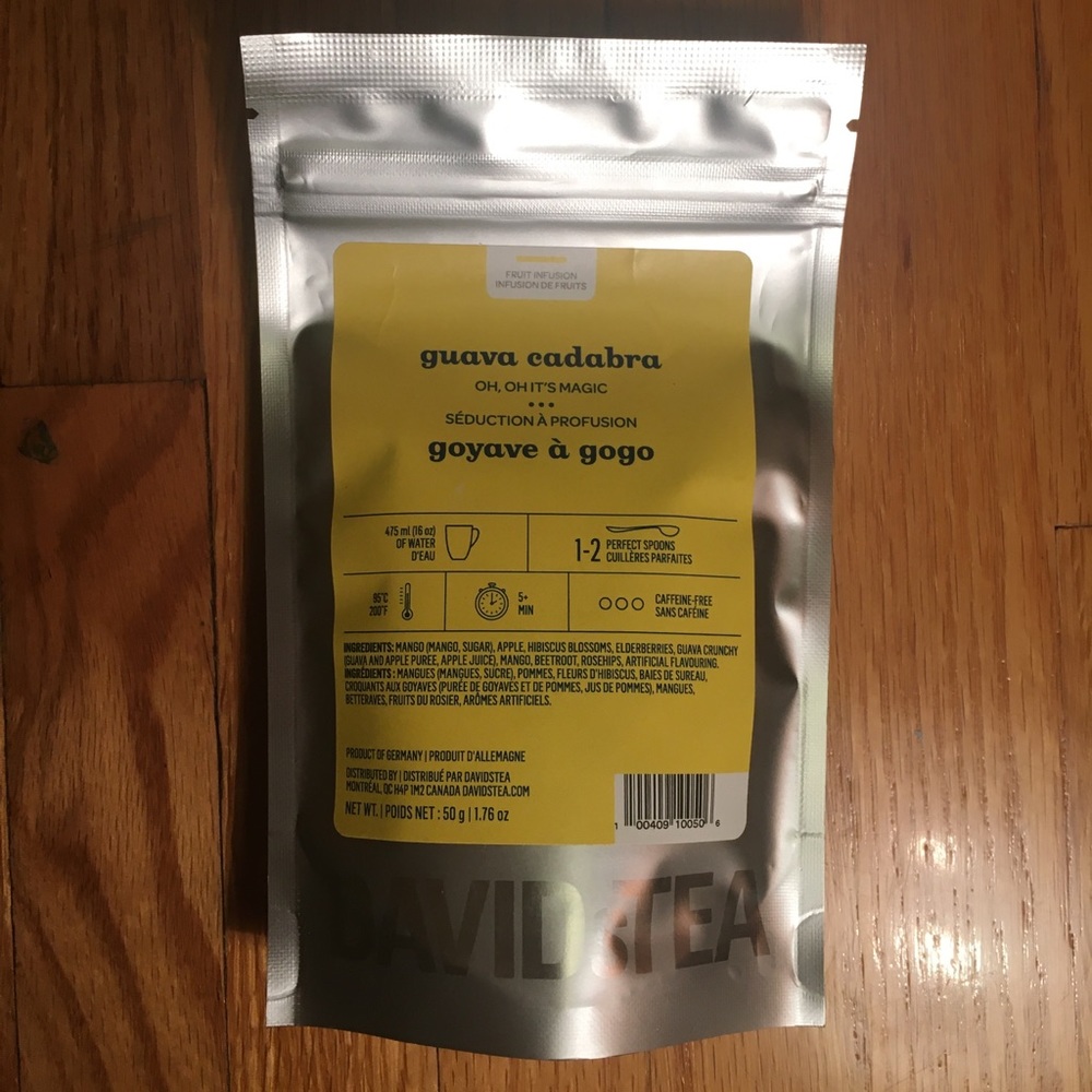 David’s Tea Guava Cadabra Tea